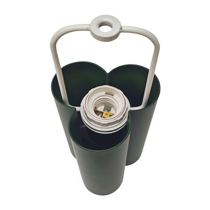 Nordlux - Lámpara de mesa SANDRO 1xE27/15W/230V verde