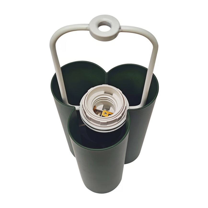 Nordlux - Lámpara de mesa SANDRO 1xE27/15W/230V verde