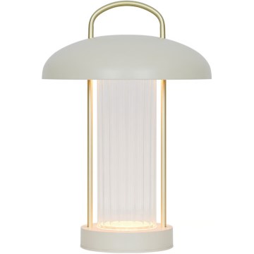 Nordlux - Lámpara de mesa táctil recargable LED regulable MIRANO LED/3W/3,7V beige