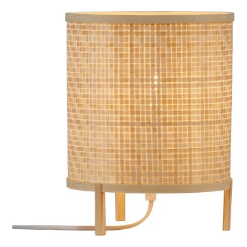 Nordlux - Lámpara de mesa TRINIDAD 1xE27/15W/230V bambú