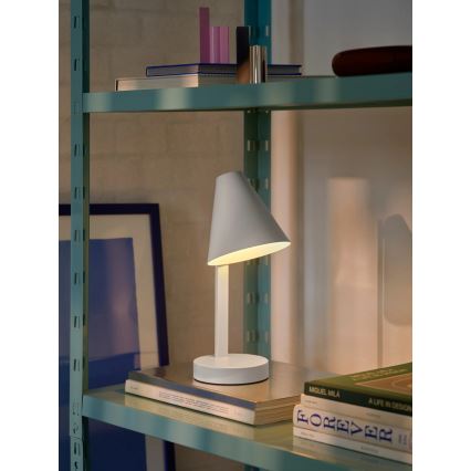 Nordlux - Lámpara de mesa WILMER 1xE14/40W/230V blanca