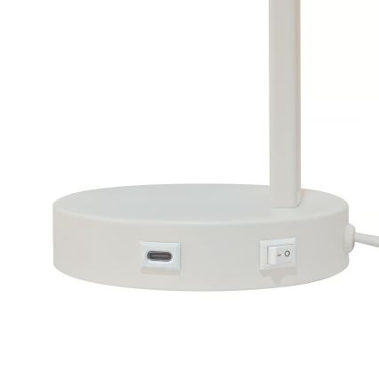 Nordlux - Lámpara de mesa WILMER 1xE14/40W/230V blanca