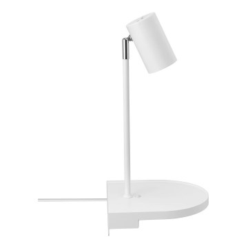 Nordlux - Lámpara de pared con repisa CODY 1xGU10/15W/230V blanca