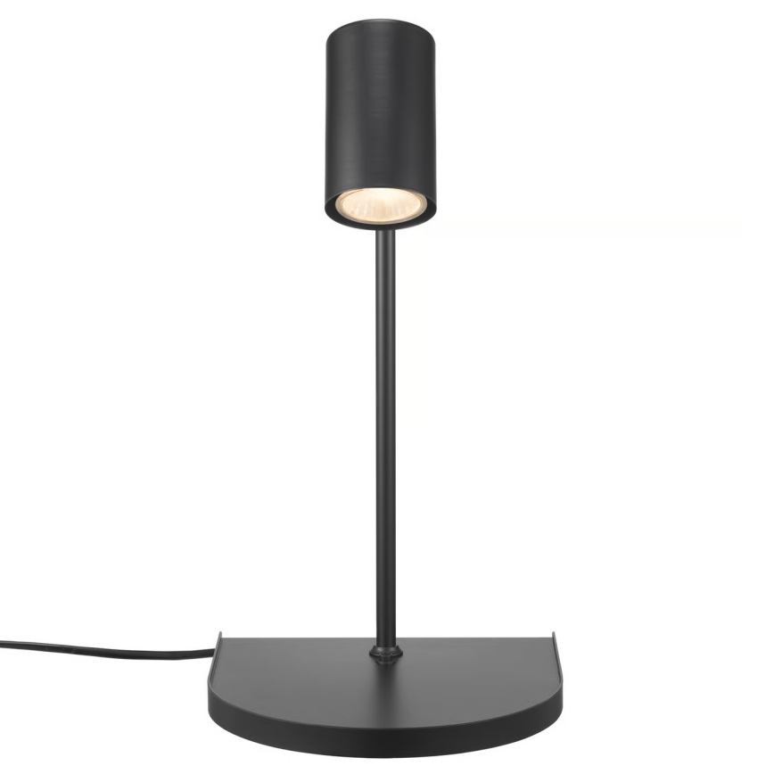 Nordlux - Lámpara de pared con repisa CODY 1xGU10/15W/230V negra