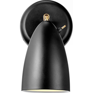 Nordlux - Lámpara de pared NEXUS 1xGU10/6W/230V negra