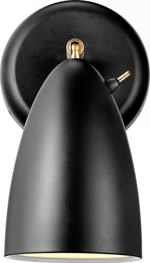 Nordlux - Lámpara de pared NEXUS 1xGU10/6W/230V negra