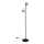 Nordlux - Lámpara de pie ARILD 2xE14/40W/230V negro