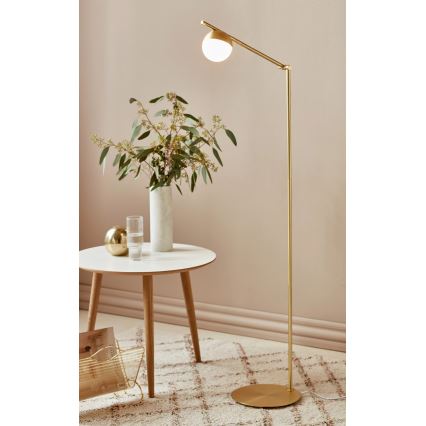 Nordlux - Lámpara de pie CONTINA 1xG9/5W/230V latón
