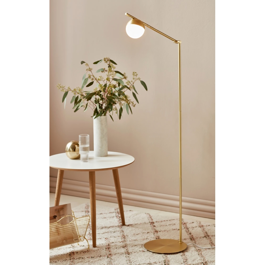 Nordlux - Lámpara de pie CONTINA 1xG9/5W/230V latón