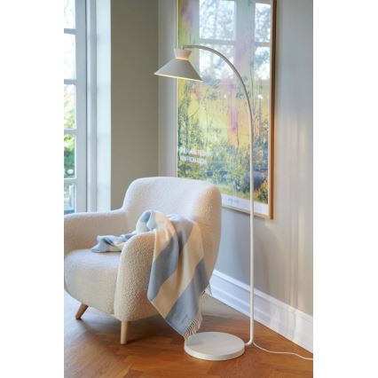 Nordlux - Lámpara de pie DIAL 1xE27/10W/230V blanca