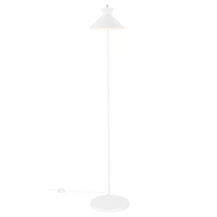 Nordlux - Lámpara de pie DIAL 1xE27/10W/230V blanca