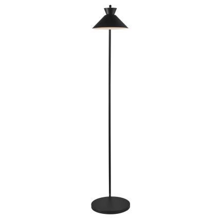 Nordlux - Lámpara de pie DIAL 1xE27/10W/230V negra 150 cm