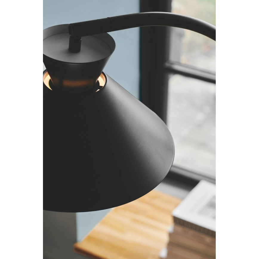 Nordlux - Lámpara de pie DIAL 1xE27/10W/230V negra