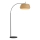 Nordlux - Lámpara de pie DICTE 1xE27/60W/230V negro/beige