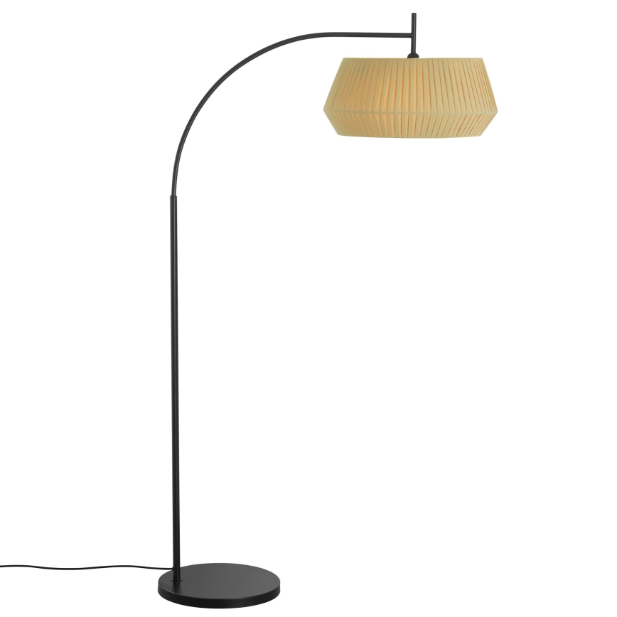 Nordlux - Lámpara de pie DICTE 1xE27/60W/230V negro/beige