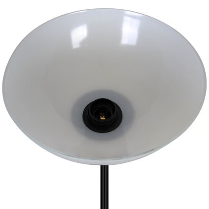Nordlux - Lámpara de pie LAURIA 1xE27/40W/230V + 1xE14/15W negro