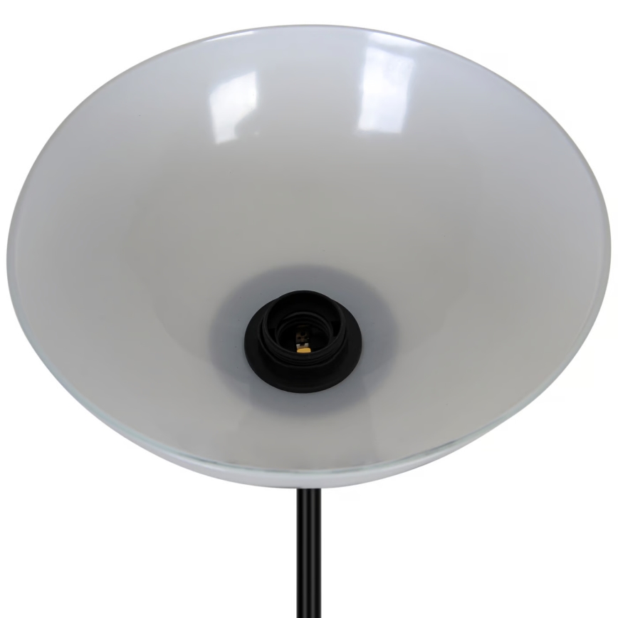 Nordlux - Lámpara de pie LAURIA 1xE27/40W/230V + 1xE14/15W negro