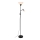 Nordlux - Lámpara de pie LAURIA 1xE27/40W/230V + 1xE14/15W negro