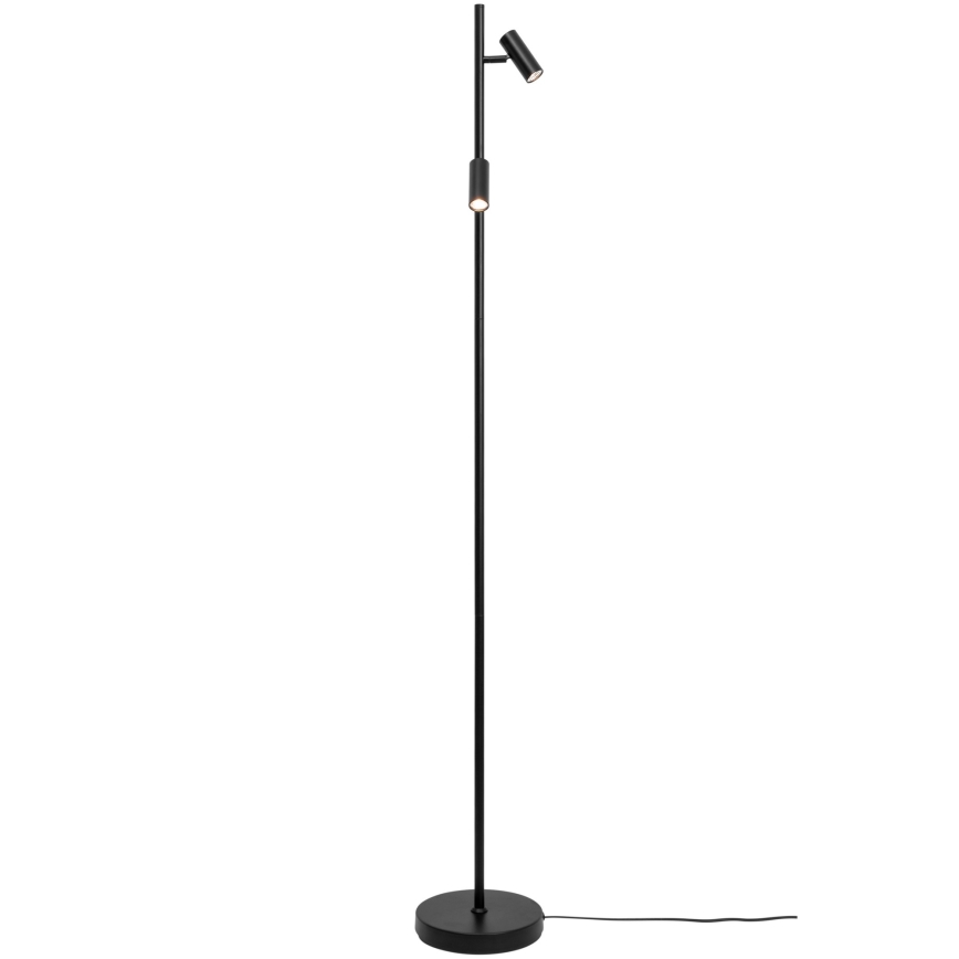 Nordlux - Lámpara de pie táctil LED regulable OMARI 2xLED/3,2W/230V negro