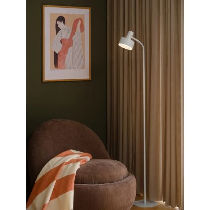 Nordlux - Lámpara de pie MATIS 1xE27/15W/230V blanca