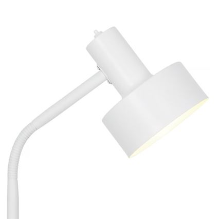 Nordlux - Lámpara de pie MATIS 1xE27/15W/230V blanca