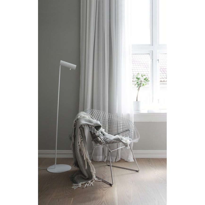Nordlux - Lámpara de pie MIB 1xGU10/8W/230V blanca