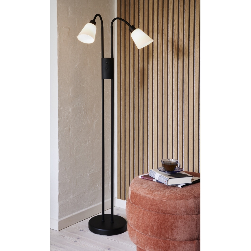 Nordlux - Lámpara de pie MOLLI 2xE14/25W/230V