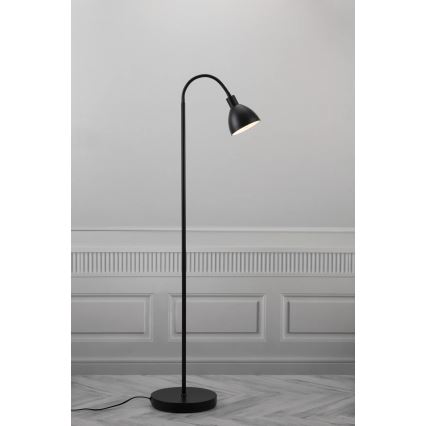 Nordlux - Lámpara de pie RAY 1xE14/25W/230V negra 153,5 cm