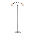 Nordlux - Lámpara de pie RAY 2xE14/25W/230V acabado cromado brillante