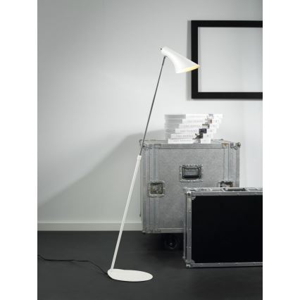 Nordlux - Lámpara de pie VANILA 1xE14/40W/230V blanco