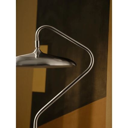 Nordlux - Lámpara de sobremesa LED ARTIST LED/15W/230V acero inoxidable