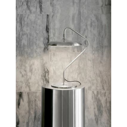 Nordlux - Lámpara de sobremesa LED ARTIST LED/15W/230V acero inoxidable