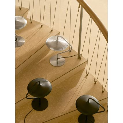 Nordlux - Lámpara de sobremesa LED ARTIST LED/15W/230V acero inoxidable