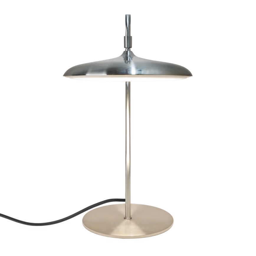 Nordlux - Lámpara de sobremesa LED ARTIST LED/15W/230V acero inoxidable