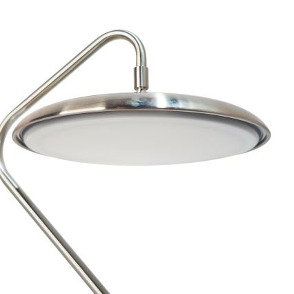 Nordlux - Lámpara de sobremesa LED ARTIST LED/15W/230V acero inoxidable