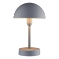 Nordlux - Lámpara de sobremesa LED recargable y regulable para exterior ELLEN LED/2,8W/3,7V 2200 mAh IP44 gris