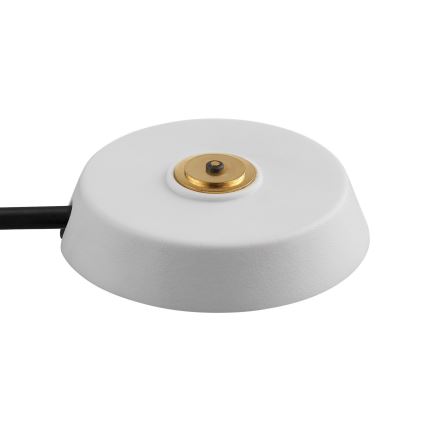Nordlux - Lámpara de sobremesa exterior recargable LED regulable ELLEN, 2,8 W / 3,7 V, 2200 mAh, IP44, blanca