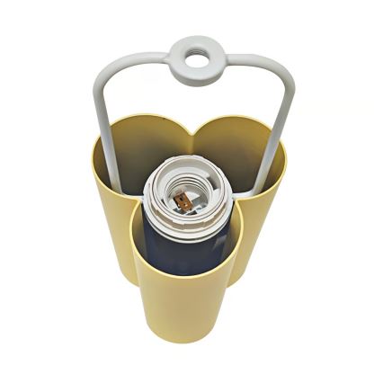 Nordlux - Lámpara de sobremesa SANDRO 1xE27/15W/230V amarilla