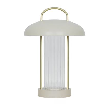 Nordlux - Lámpara de mesa táctil recargable LED regulable MIRANO LED/3W/3,7V beige