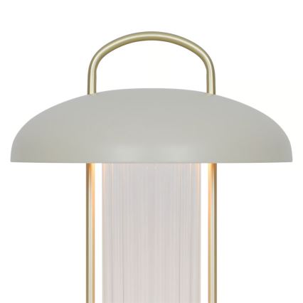 Nordlux - Lámpara de mesa táctil recargable LED regulable MIRANO LED/3W/3,7V beige