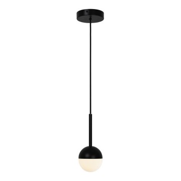 Nordlux - Lámpara de suspensión con cable CONTINA 1xG9/5W/230V negra