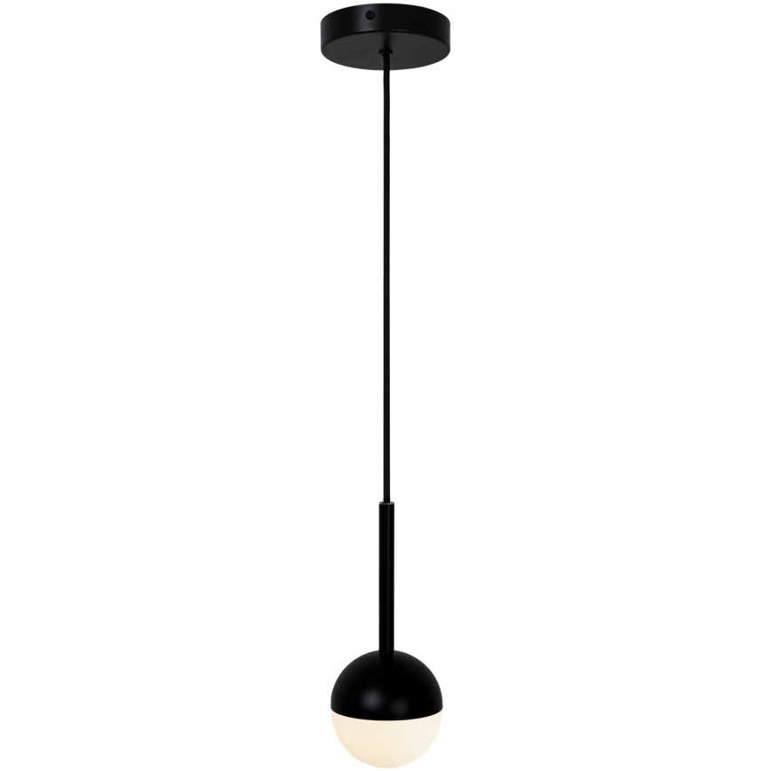 Nordlux - Lámpara de suspensión con cable CONTINA 1xG9/5W/230V negra