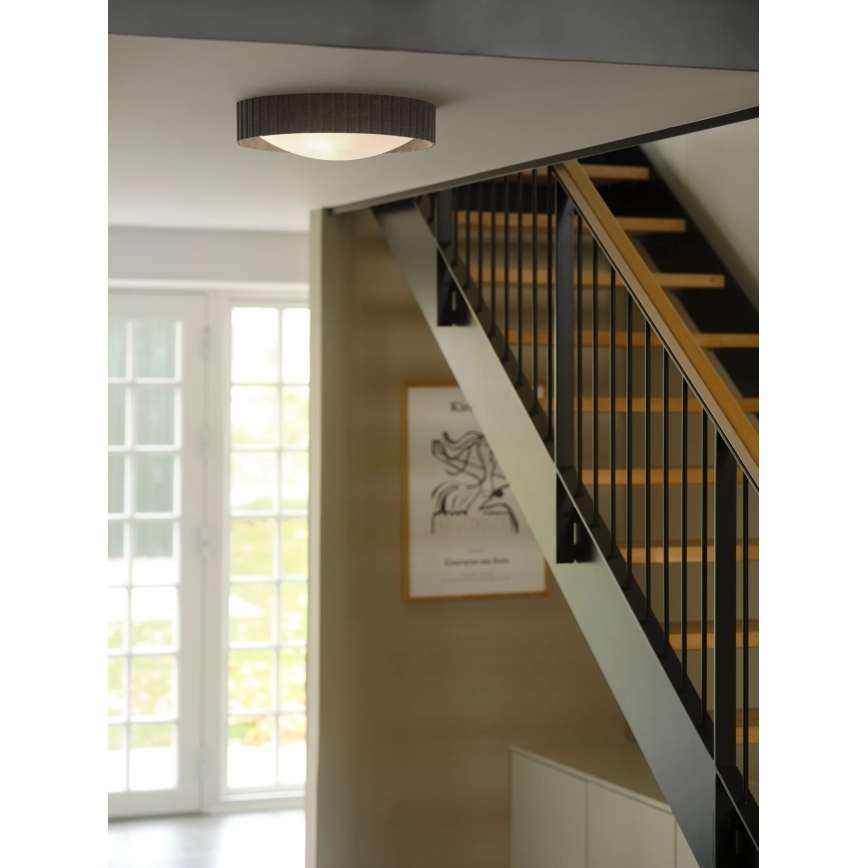 Nordlux - Lámpara de techo CORATO 3xE14/15W/230V Ø 42 cm gris