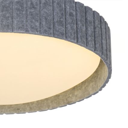 Nordlux - Lámpara de techo CORATO 3xE14/15W/230V Ø 42 cm gris