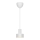 Nordlux - Lámpara de techo MATIS 1xE27/40W/230V blanca