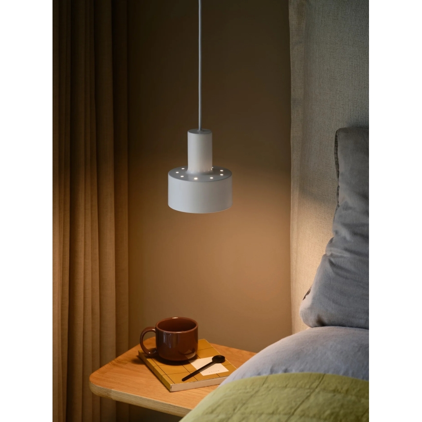 Nordlux - Lámpara de techo MATIS 1xE27/40W/230V blanca
