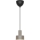 Nordlux - Lámpara de techo MATIS 1xE27/40W/230V marrón