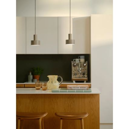 Nordlux - Lámpara de techo MATIS 1xE27/40W/230V marrón