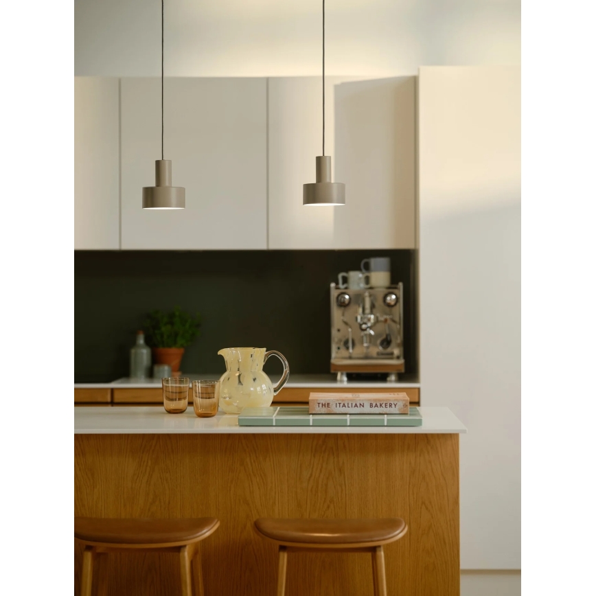 Nordlux - Lámpara de techo MATIS 1xE27/40W/230V marrón