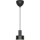 Nordlux - Lámpara de techo MATIS 1xE27/40W/230V negra